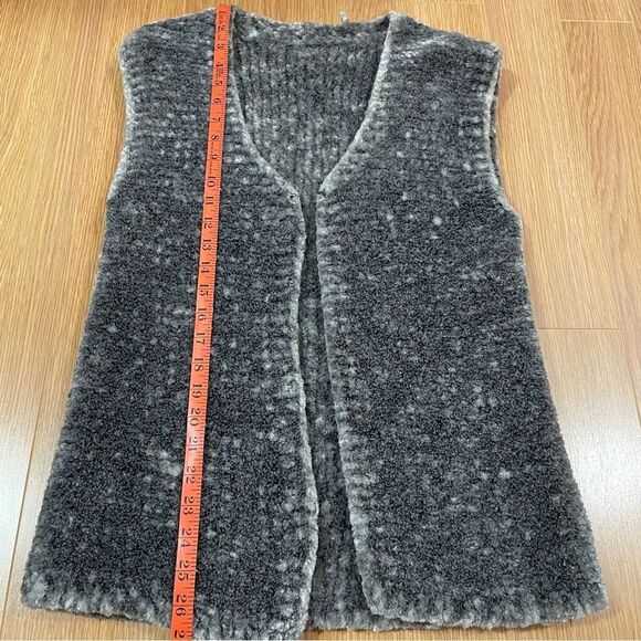 Vintage Chenille Knit Vest Grey - S/M - Picture 14 of 14